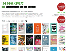 Tablet Screenshot of idobookcovers.com